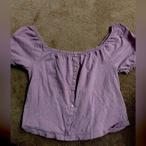 Lavender American Eagle Shirt